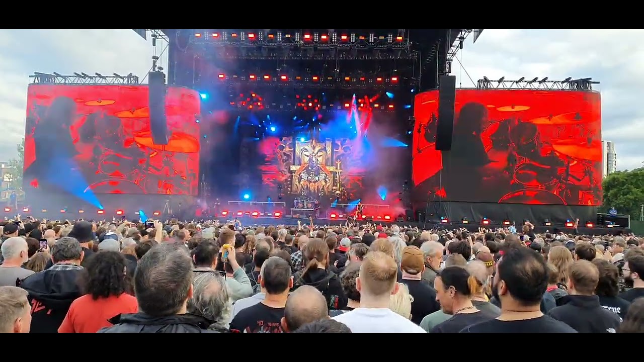 Slayer - Die by the Sword @ Finsbury Park, London 6th July 2025