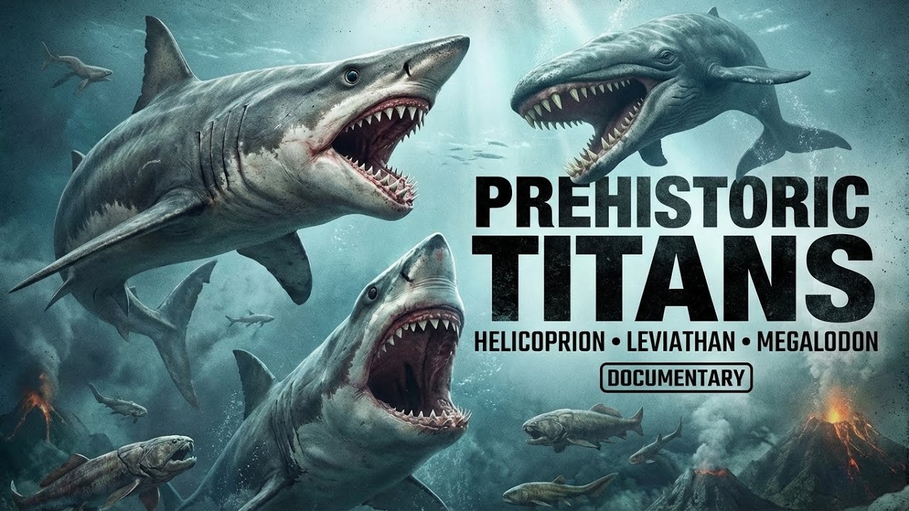 記録：古い海の捕食者たち / Record: Predators of Ancient Seas　Helicoprion, Leviathan, and Megalodon　