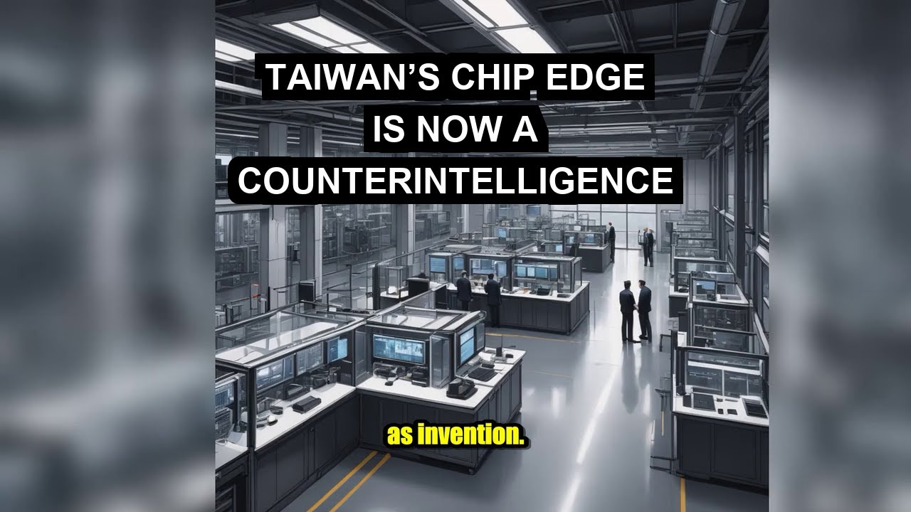 Taiwan&rsquo;s Chip Edge Is Now a Counterintelligence War