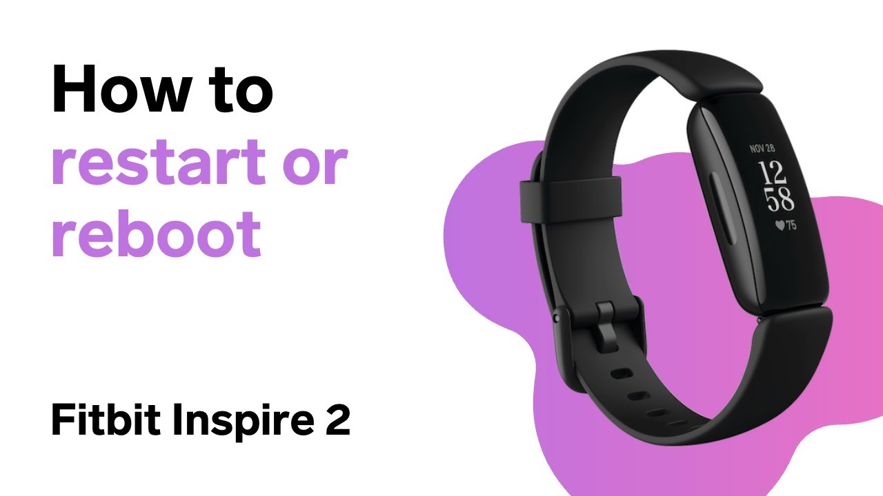 Как перезапустить Fitbit Inspire 2 (перезагрузка)