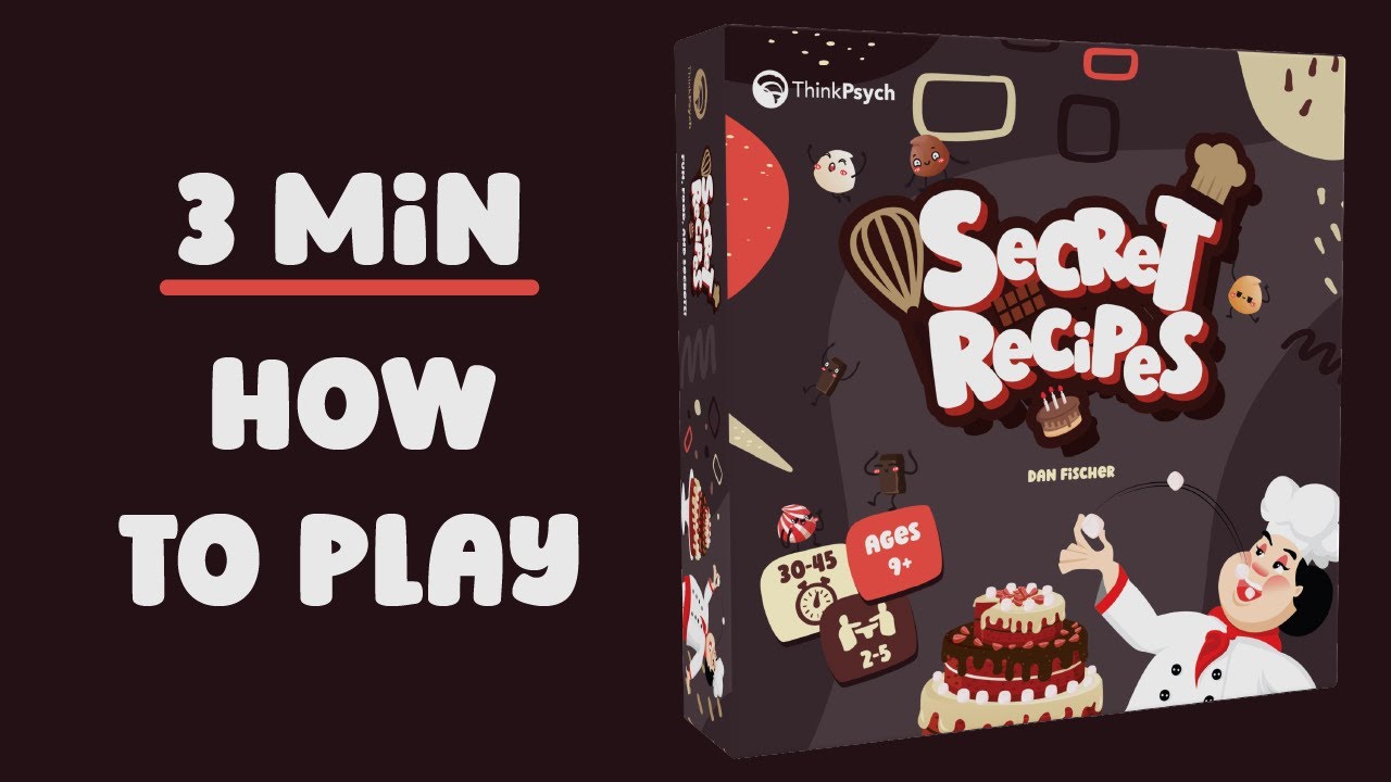 Secret Recipes - How to Play in 3 Minutes