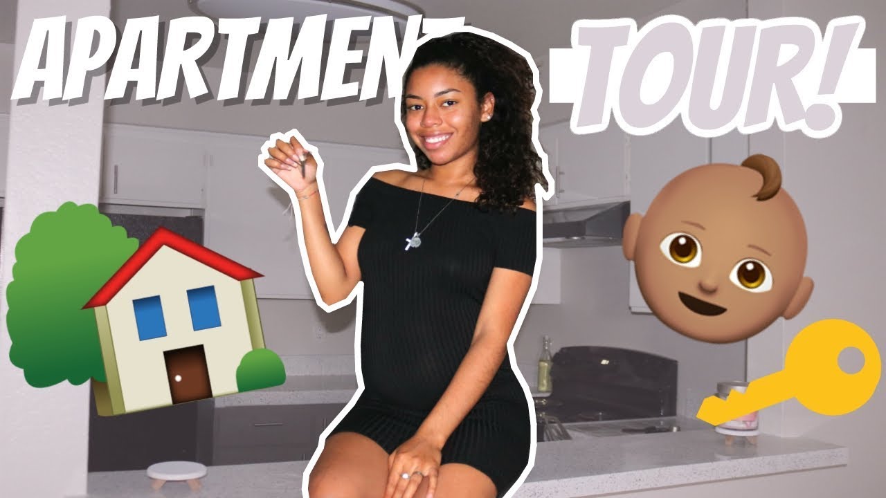 My Unfurnished APARTMENT TOUR & NURSERY!