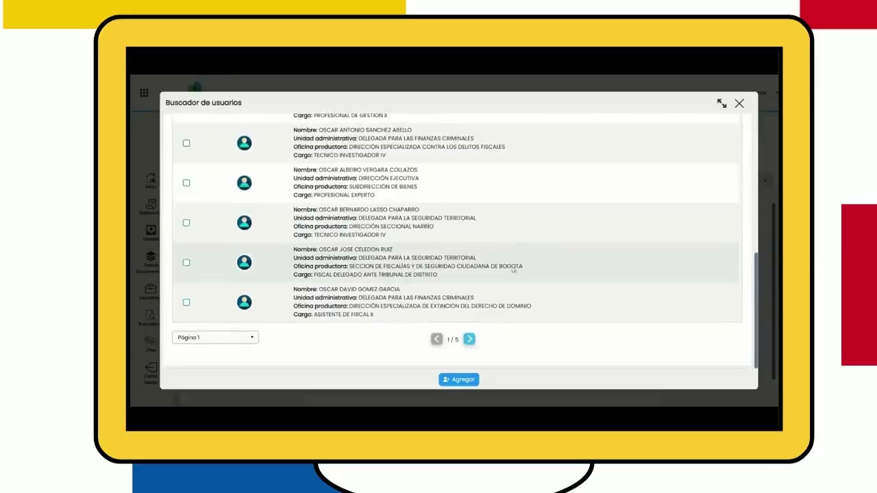 Crear Tarea Doc Fiscalía