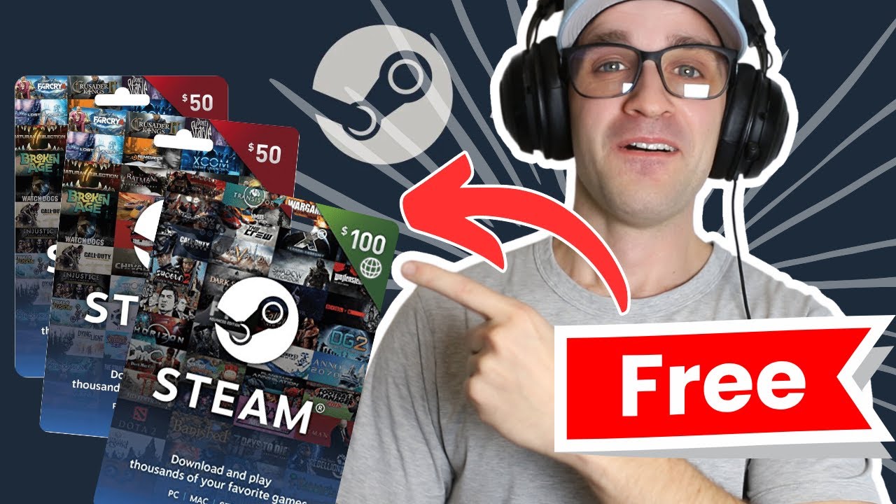 Tutorial: How to Get Real STEAM Gift Card Codes FOR FREE!!! $100 Gift Cards, No CC Required.