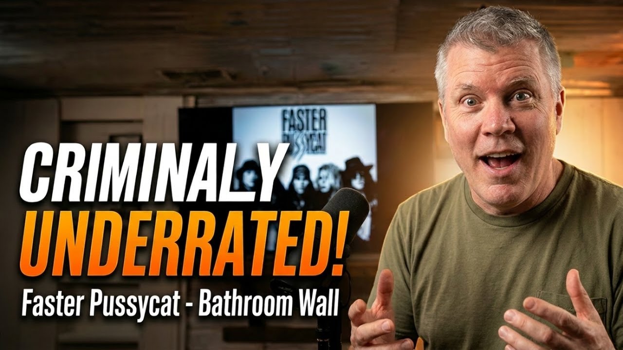 FASTER PUSSYCAT BATHROOM WALL