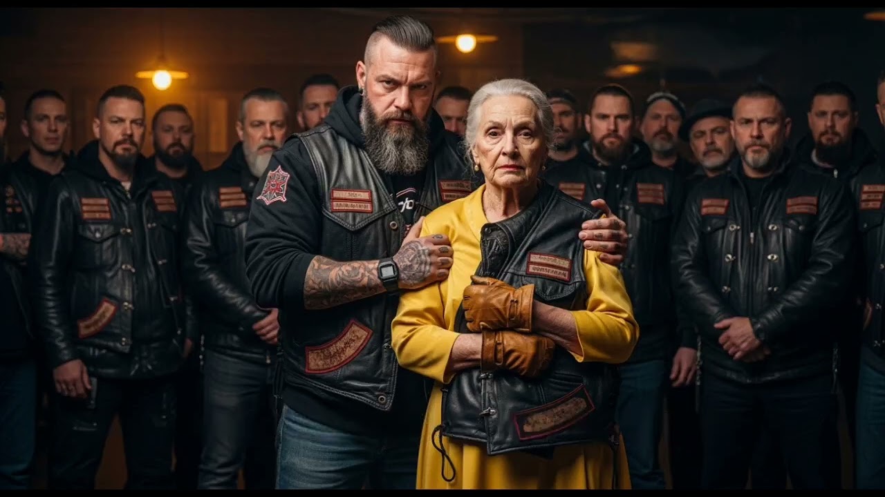 Hells Angels Laughed at the Frail Old Woman… Until She Revealed the Original Patch That Started It..