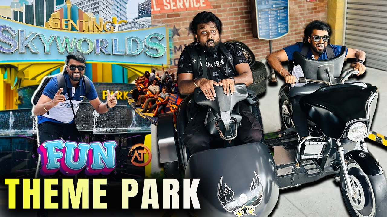 மரண பயத்த காட்டிட்டாங்க !! Theme Park Alaparaigal - Malaysia Series EP-5