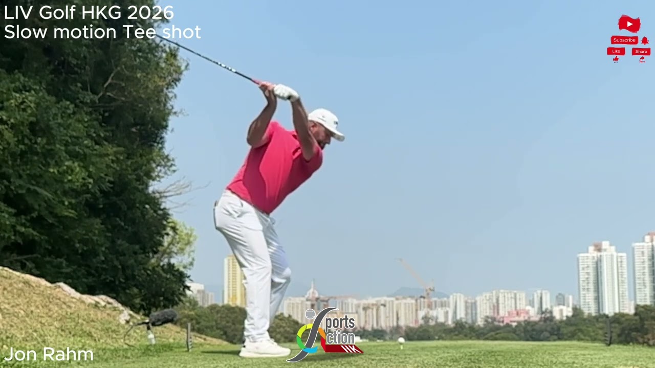 Tees off in Slow Motion / Round 3 / 07March / LIV Golf Hong Kong 2026 #swing 