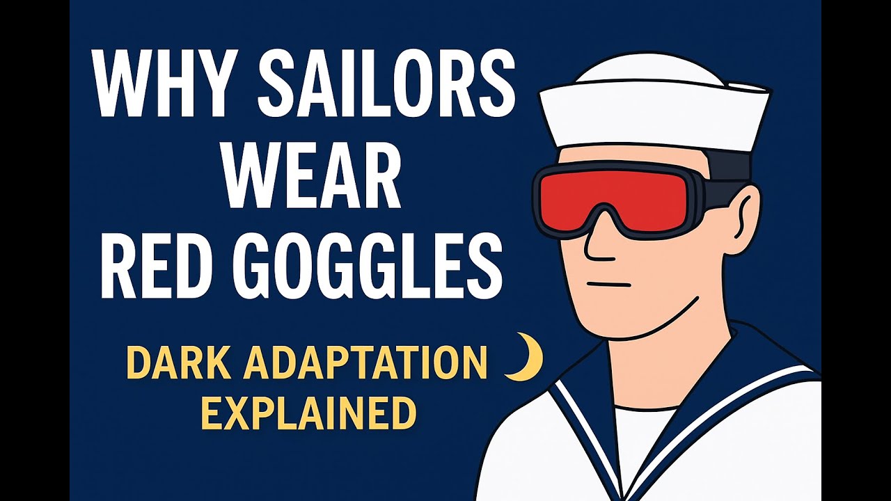 Why Do Sailors Wear Red Goggles? | Dark Adaptation Explained