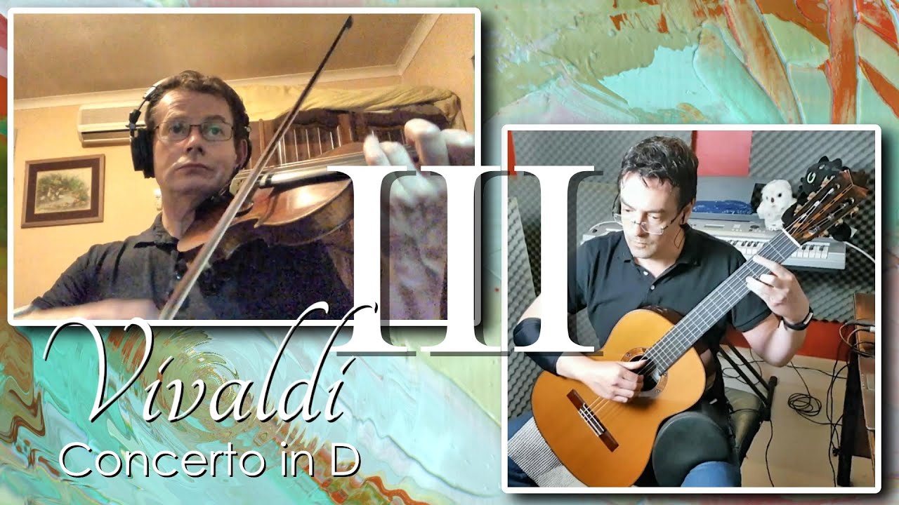 Antonio Vivaldi: Concerto in D Major Op. 3 No. 9 - III - Allegro