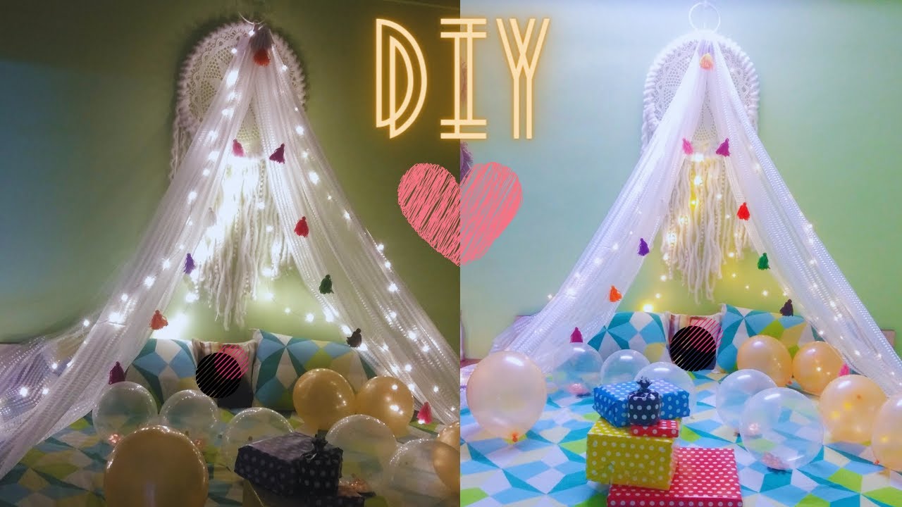 DIY || Dream Catcher || Balloon Orbs || Crochet Doilies || Bed Canopy || Macrame art