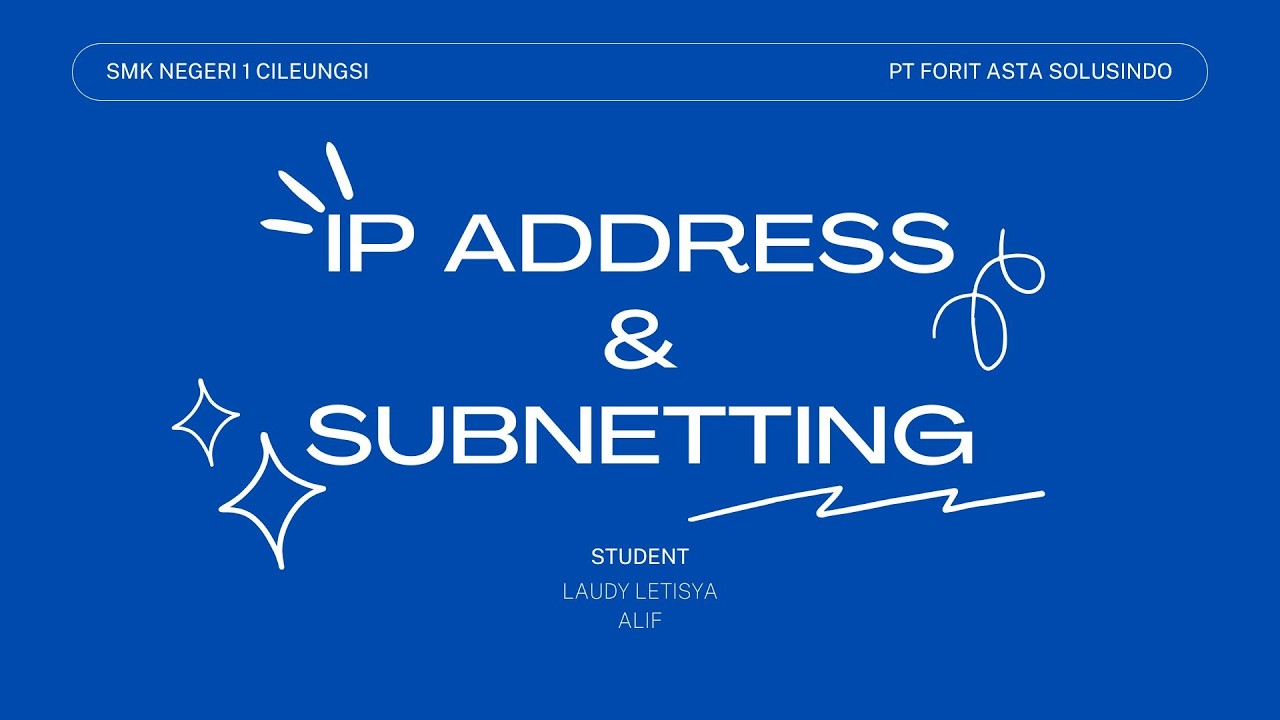 IP Address & Subnetting