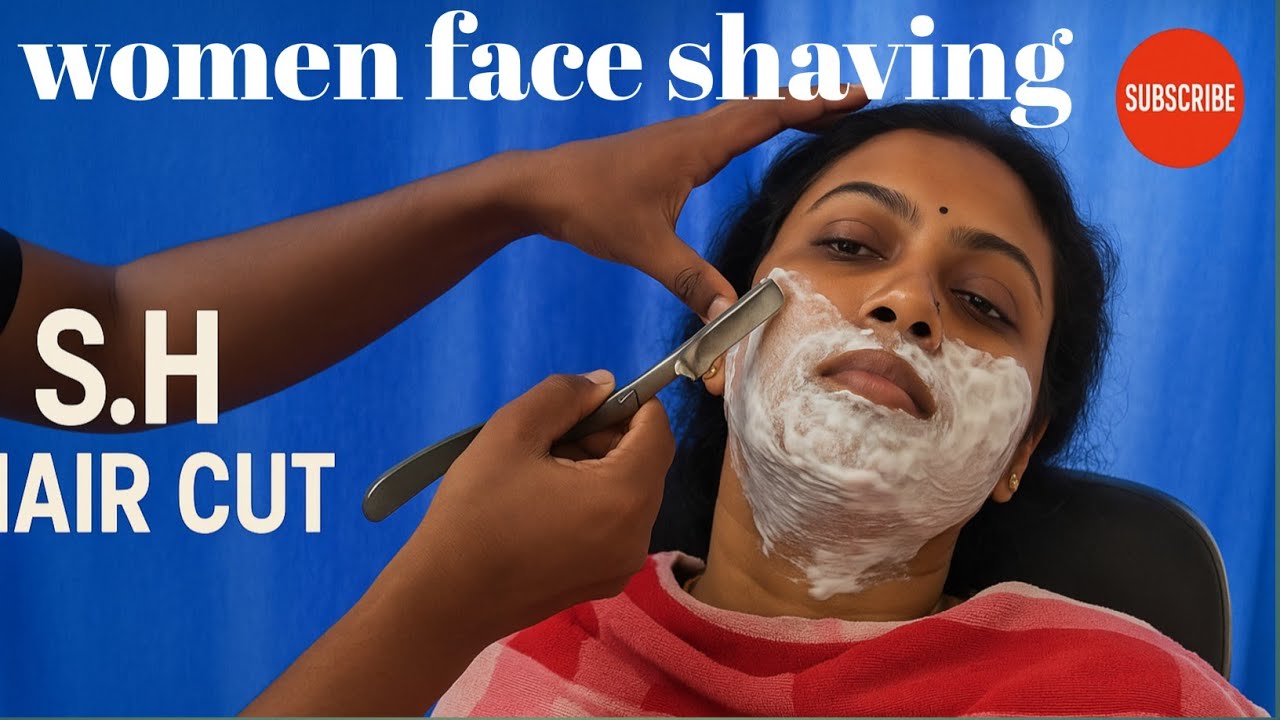 Straight razor  Long haircut  Nasal hair  Nitpicking crop cut  Hair Cutting  Parlour
