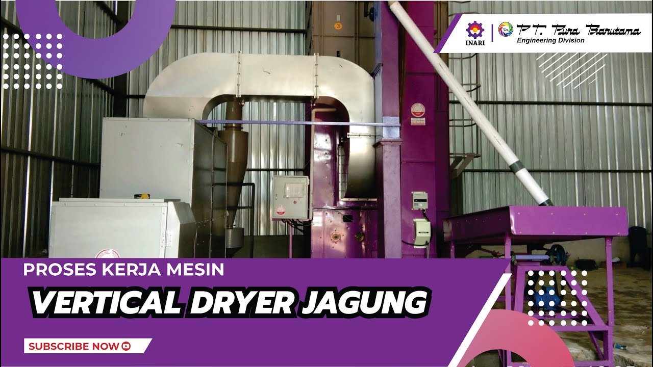 Mesin Vertical Drayer 10 Ton Jagung