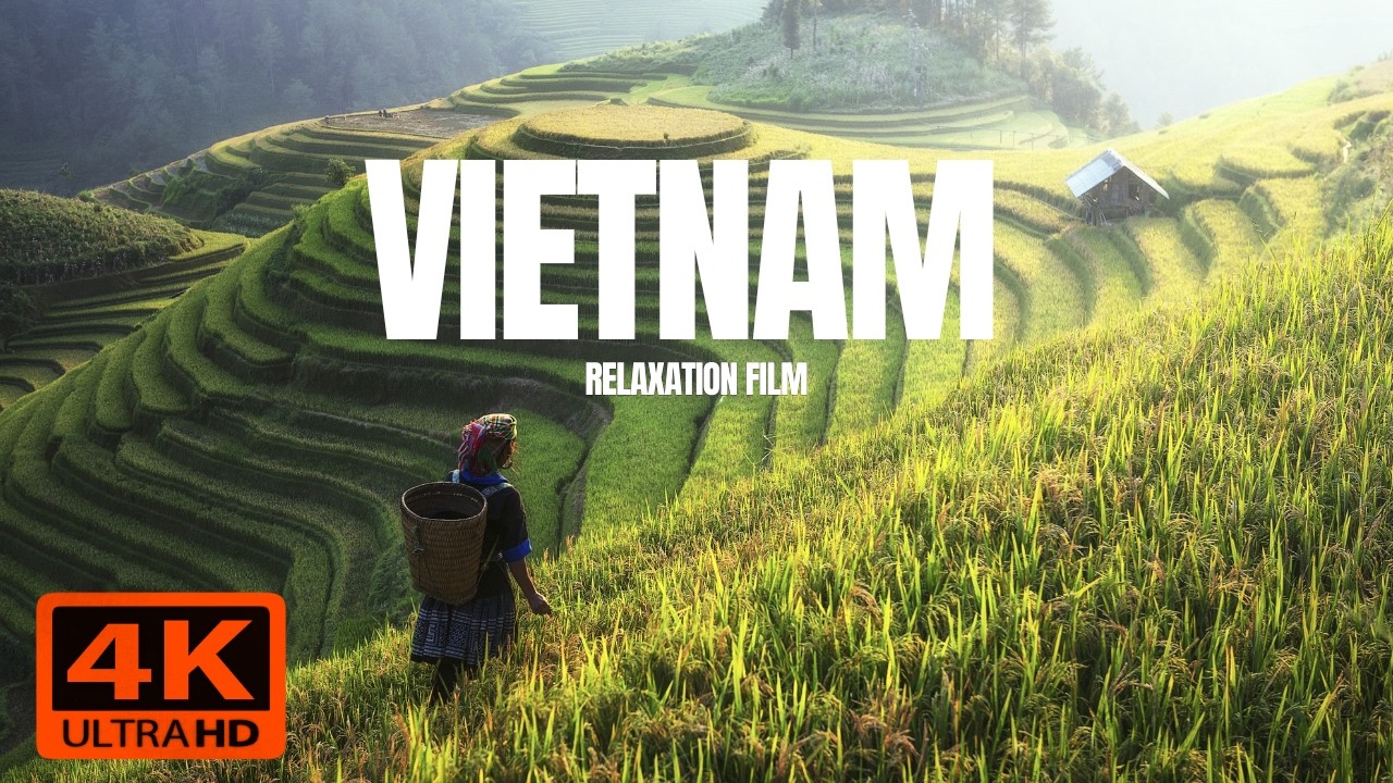Vietnam 4K Relaxation Film | Beautiful Scenery
