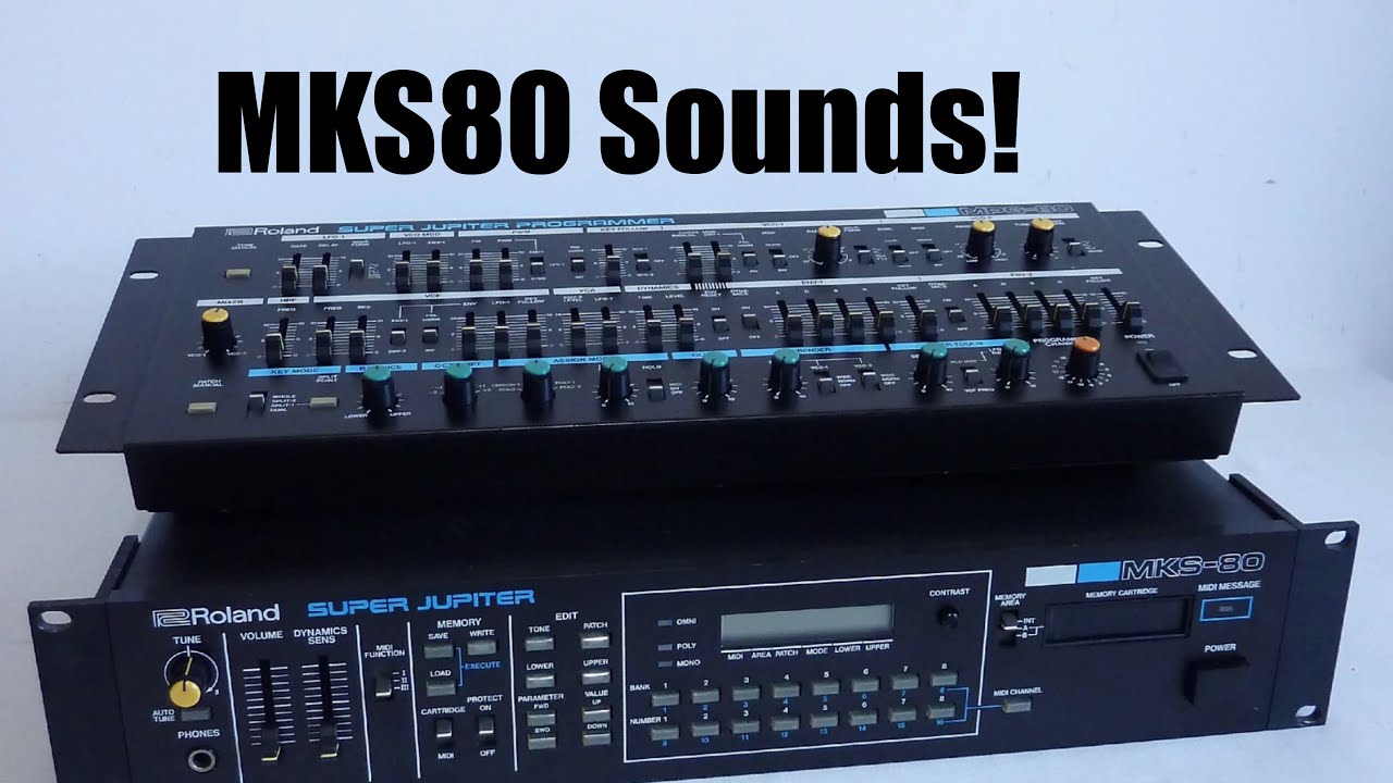 Roland MKS-80 Sounds including Tweaking - Full Length Video!