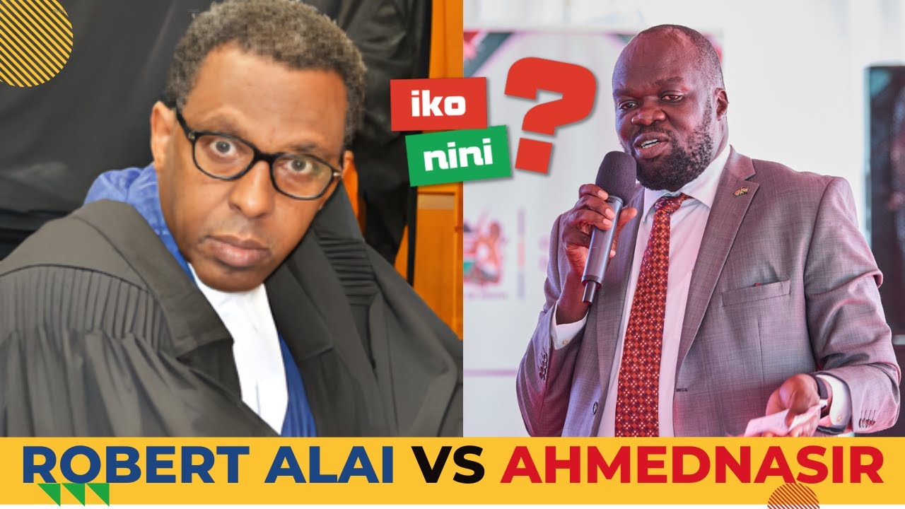 “PROTECTED BY RUTO?” Ahmednasir EXPOSES Why Robert Alai Wasn’t Arrested After Babu Owino Gun Drama!