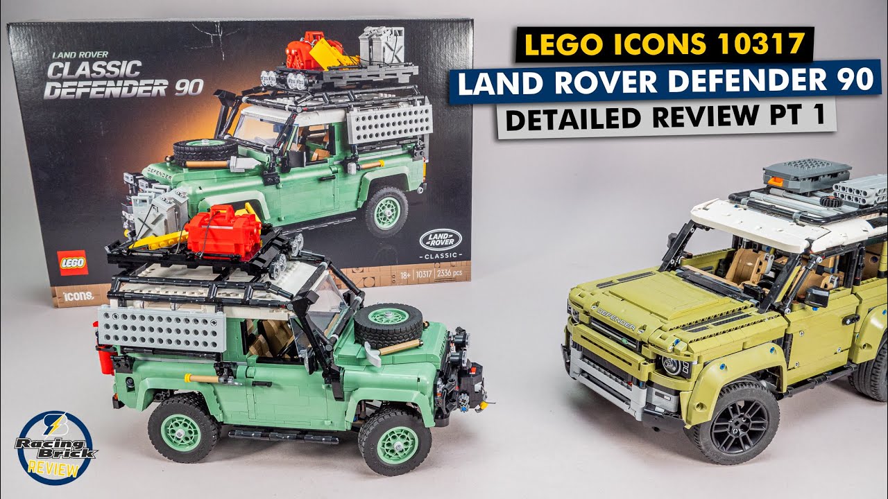 LEGO 10317 Классический Land Rover Defender 90 подробный обзор сборки часть 1