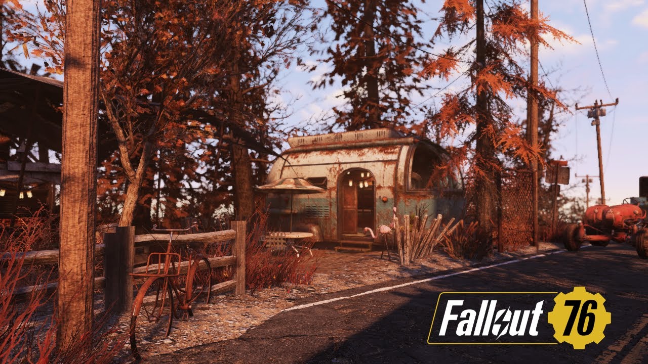 Fallout 76 - Campsite 🏕️ and Wasteland BAR 🍻