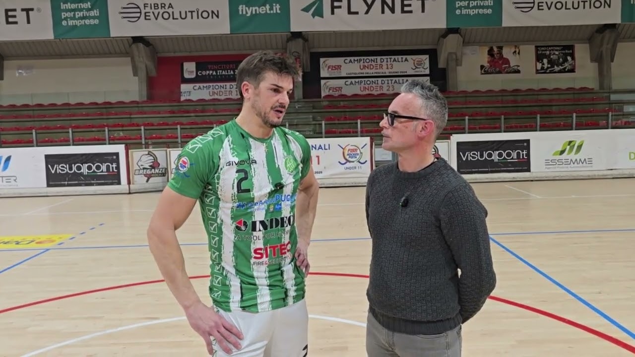 Intervista - Serie A1 - G.18 - Samuel Amato (capitano Indeco A.F.P. Giovinazzo)