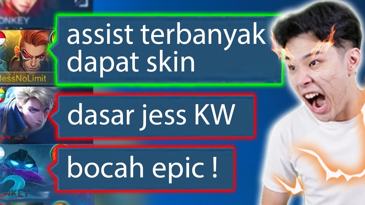 Mau Kasih Skin Dikira Jess KW, Jess Ngamuk - Mobile Legends