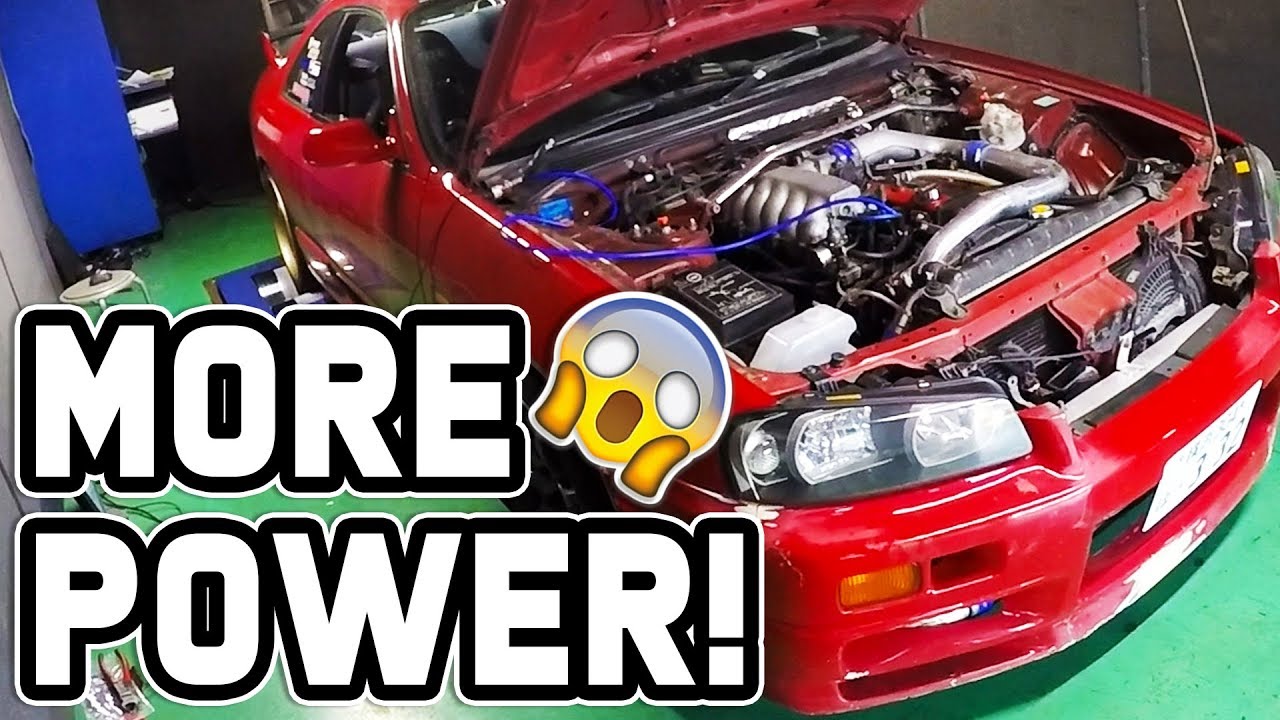 HOW MUCH HP CAN A FACTORY RB25 MAKE?!?!