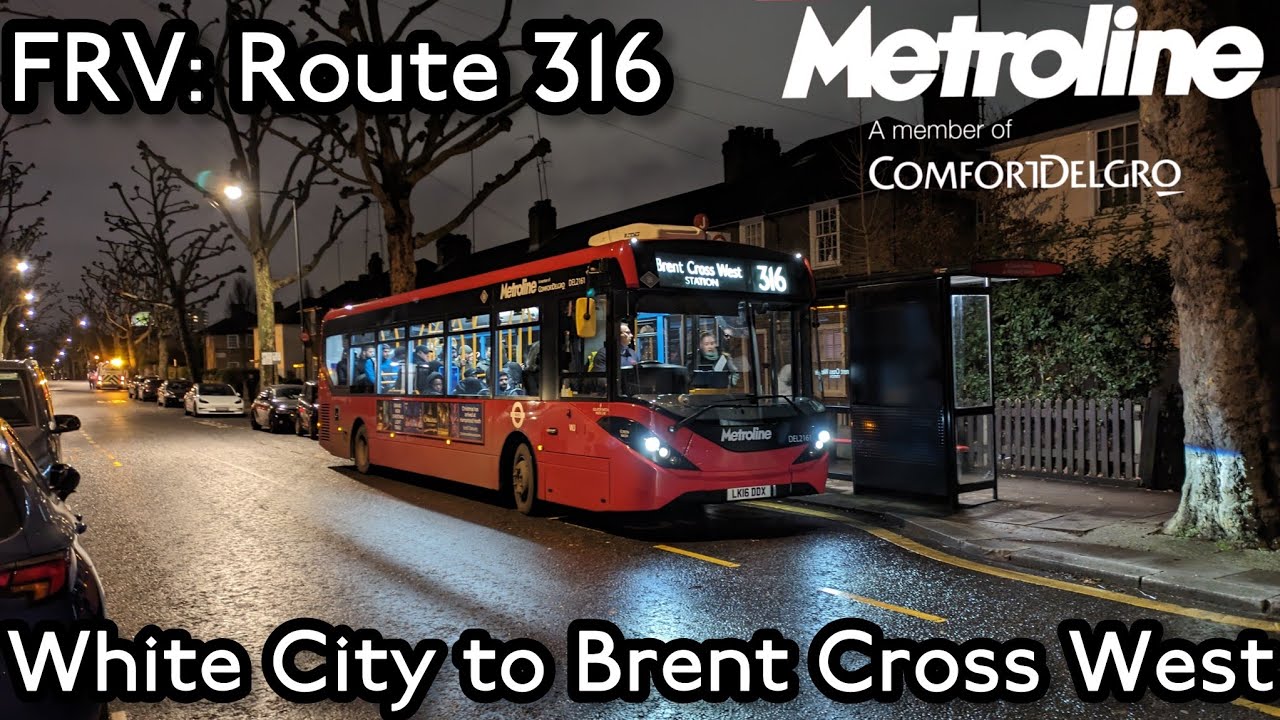 FRV | 316: White City to Brent Cross West | DE957 (LK58CTO)