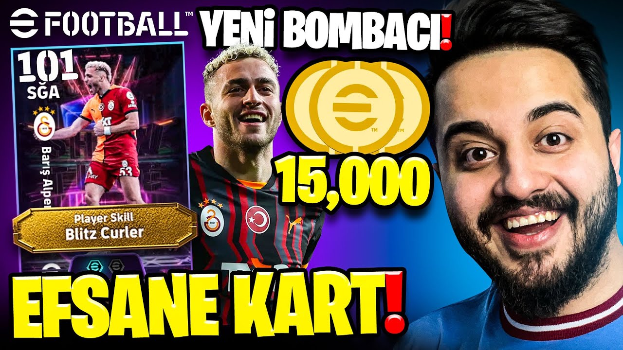 OHA! eFootball'a EFSANE BARIŞ ALPER YILMAZ KARTI GELMİŞ! YENİ BOMBACI KART! HEPSİNİ ALDIK eFootball