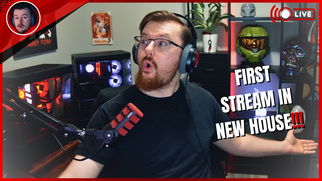 🔴 LIVE - ITS FRIDAY!! FIRST STREAM IN THE NEW HOUSE!!!!! GET IN HERE!!! 👀