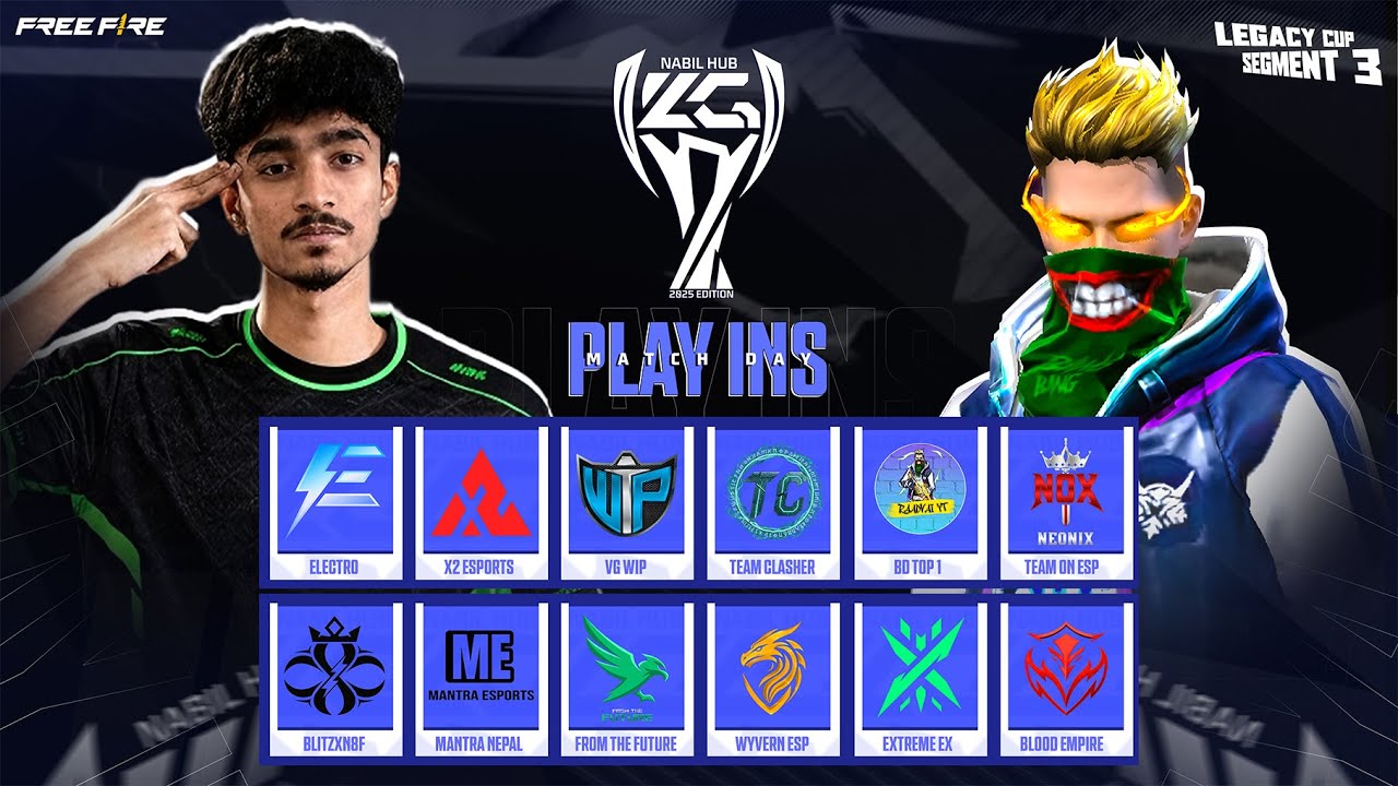 [🔴LIVE] NABIL HUB LEGACY CUP-2025 SEG.3 | PLAYINS | BRING BACK YOU LEGACY@raadvaiyt829@Flickerz7 ​