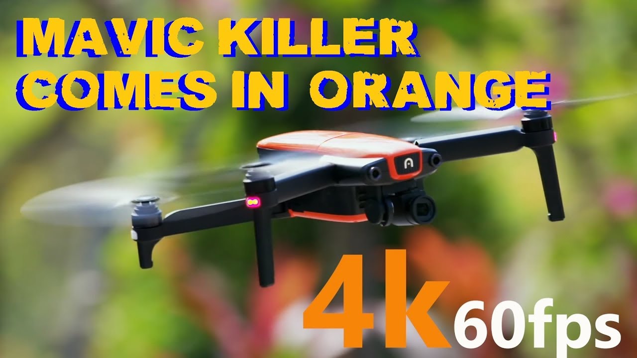 Ces 2018 - Portable drone 4k 60 fps - Dji Mavic Killer?!