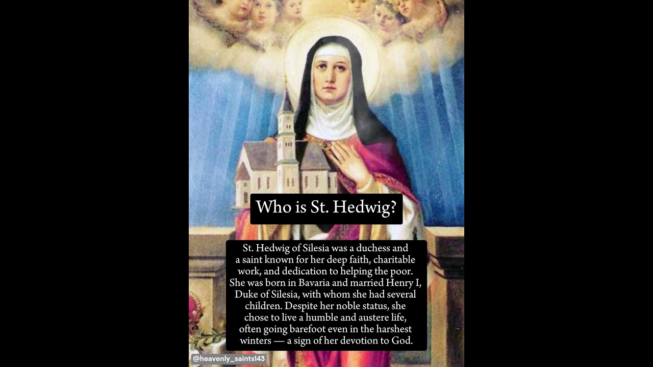 St. Hedwig - Patron saint of orphans