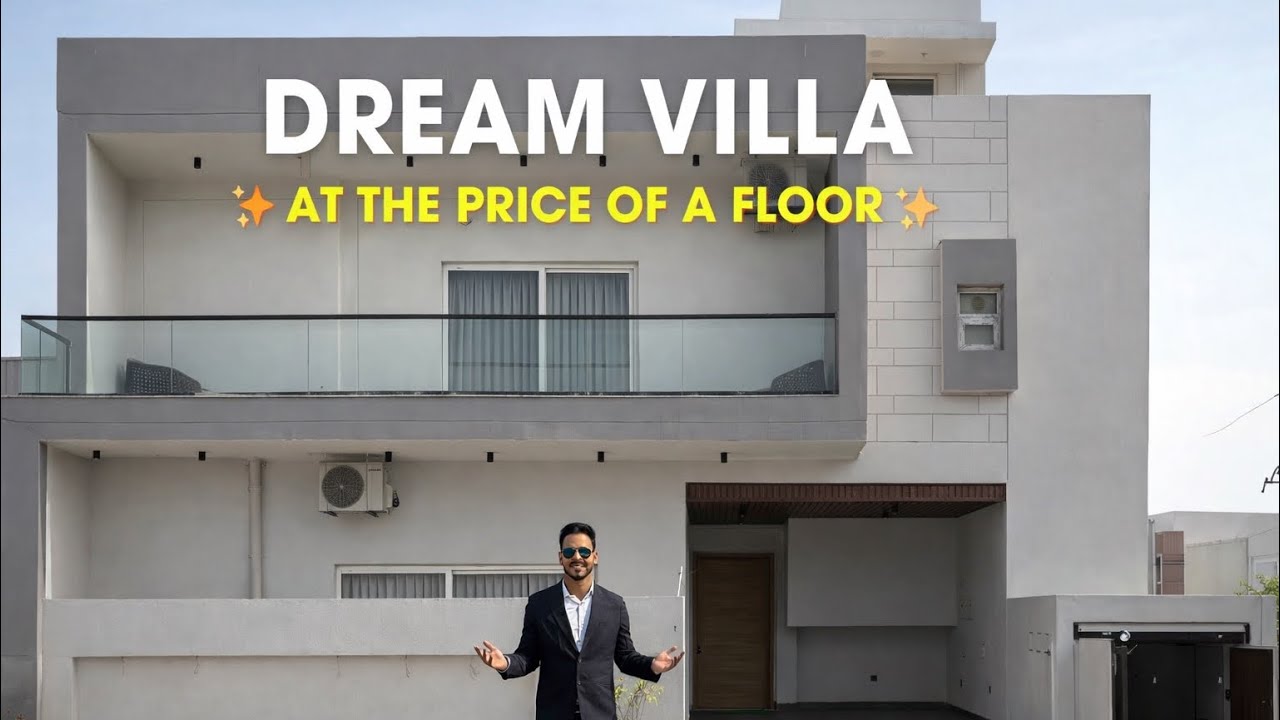 Flat ke Price me Shandar VillaYard | 4BHKTour 