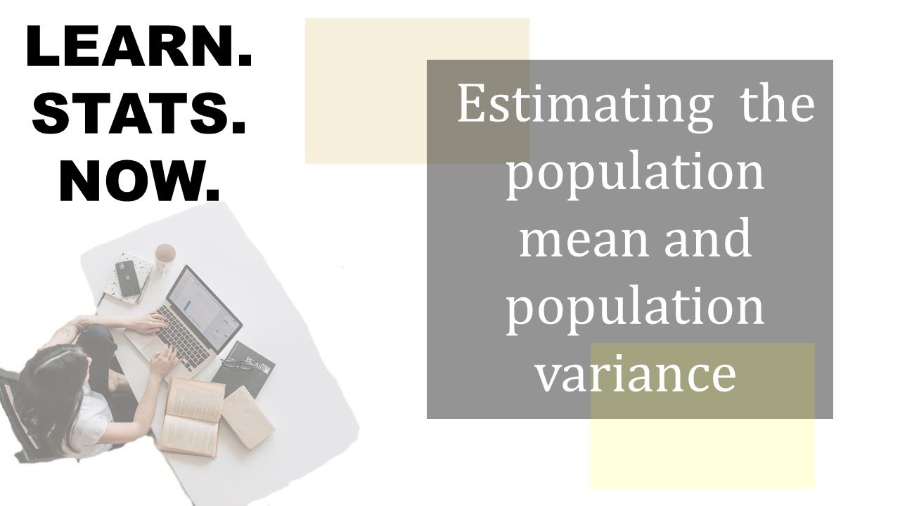 Estimation of population mean and population variance (see description for more stats help)