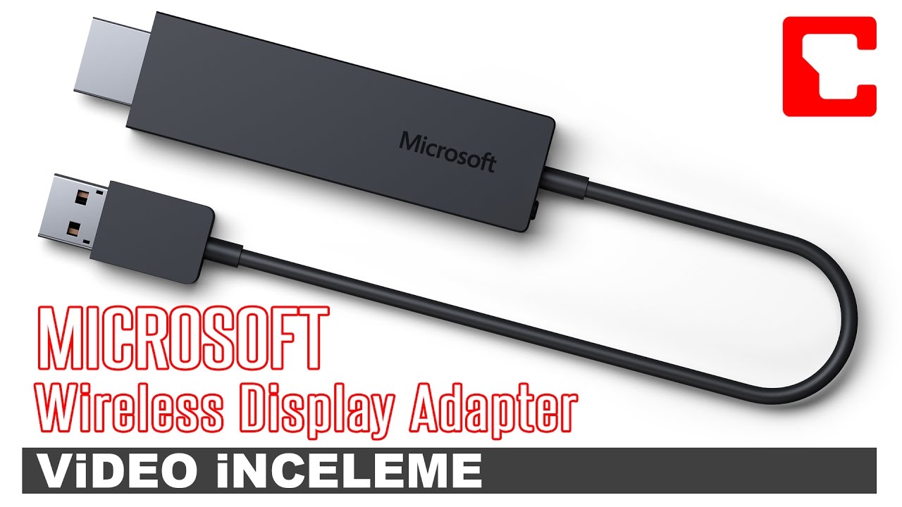 Microsoft Wireless Display Adapter İncelemesi - Miracast Adaptörü
