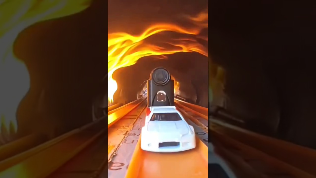 INSANE Hot Wheels Fire TUNNEL EXPERIMENT 