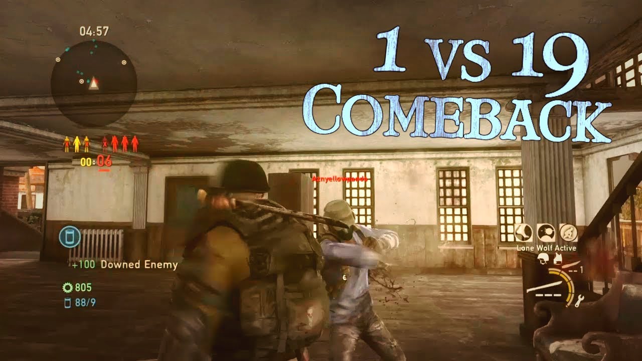 1 vs 19 Comeback (Shorty) - The Last of Us Remastered