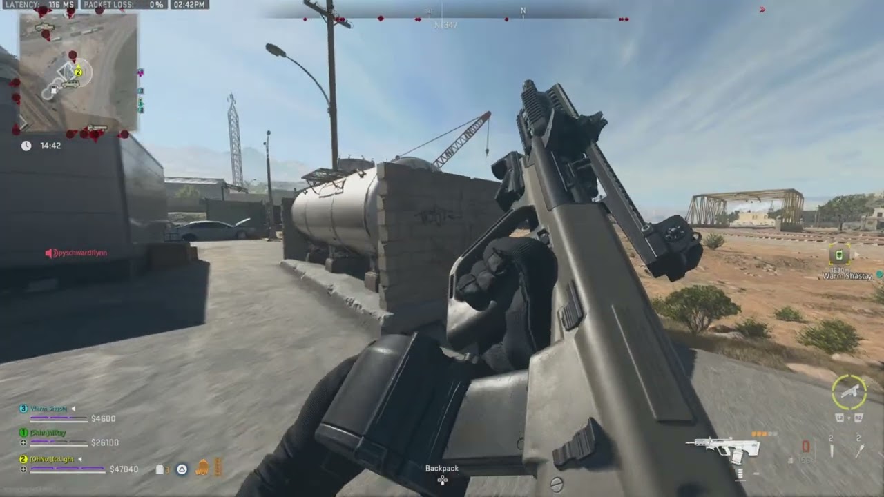 MW2-DMZ solo VS 6 man squad?