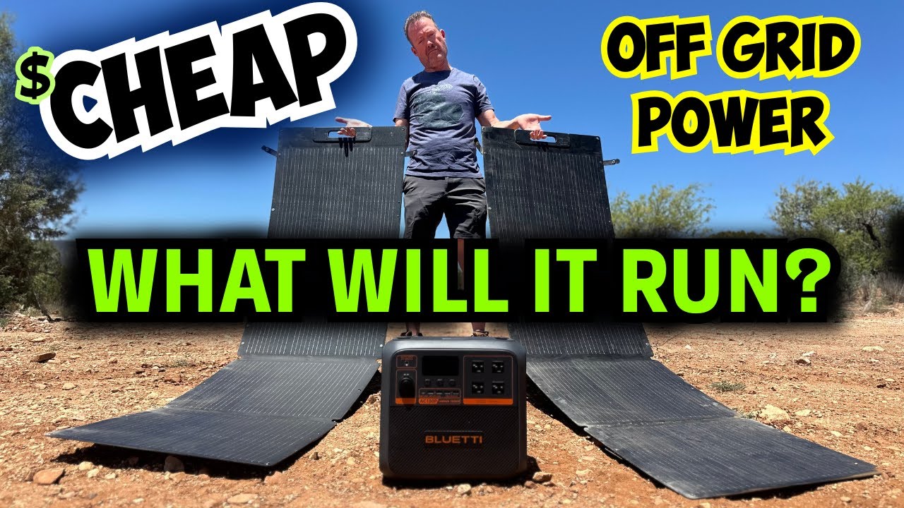 Ultimate OFF-GRID Camping Power Setup (RV | Solar | BLUETTI AC180P)