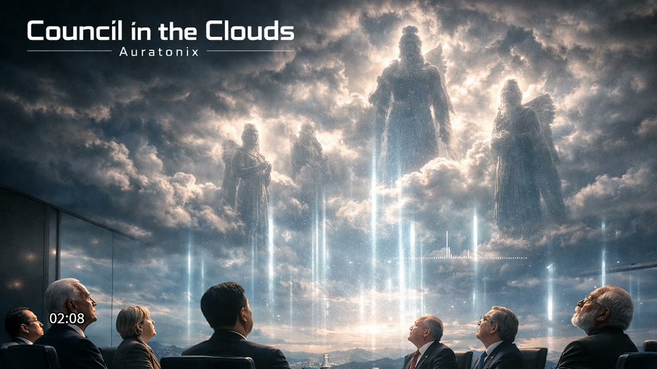 Anunnaki Council Directives from Clouds - Floating Ambient IDM Rhythms | Auratonix