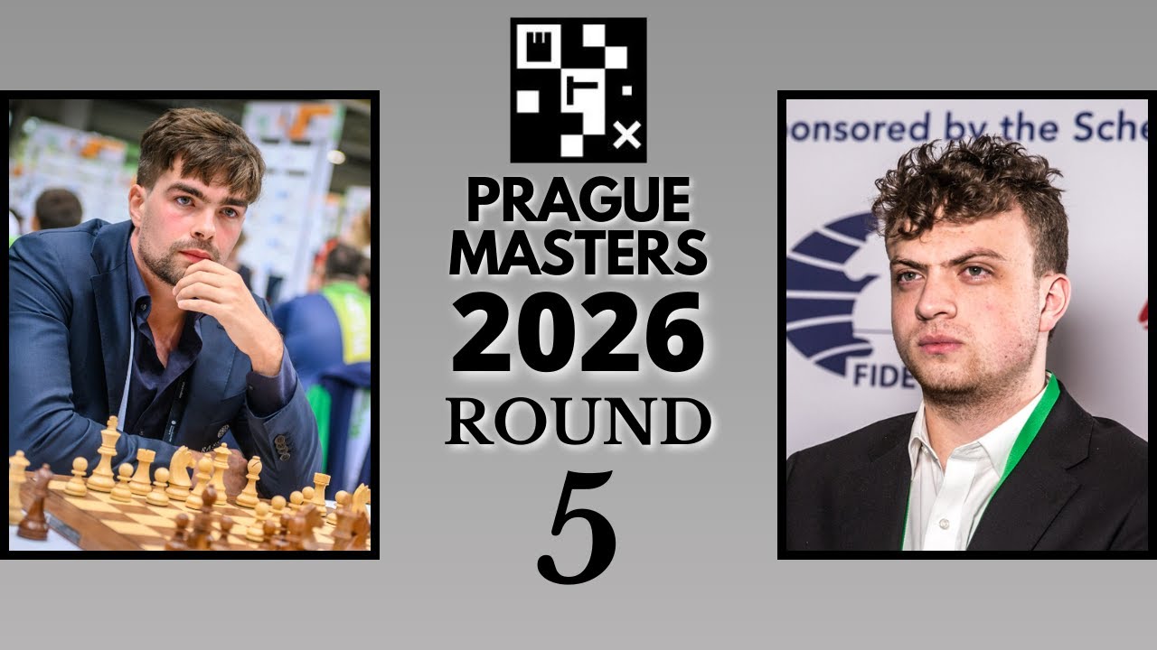 Jorden Van Foreest vs Hans Moke Niemann | Prague Masters 2026 | Round 5