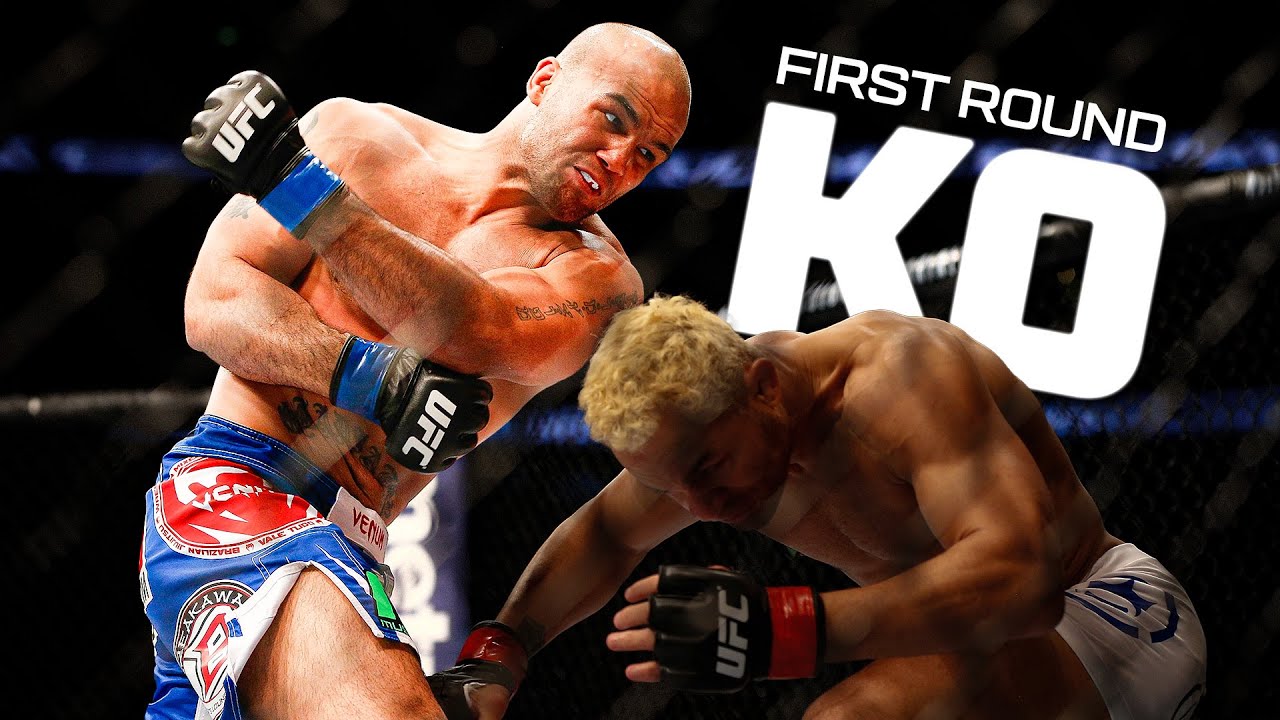 UFC Marat&oacute;n: KOs en el Primer Round