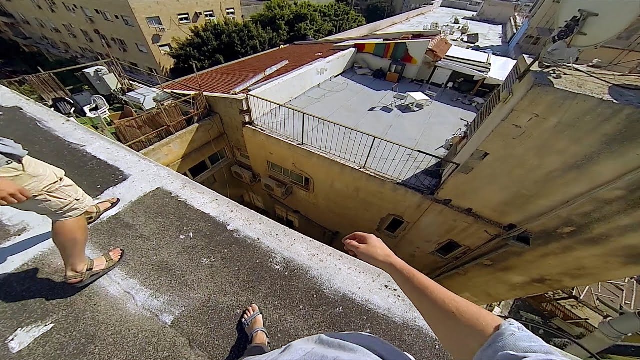 Israel roofs POV - Extraordinary tourists