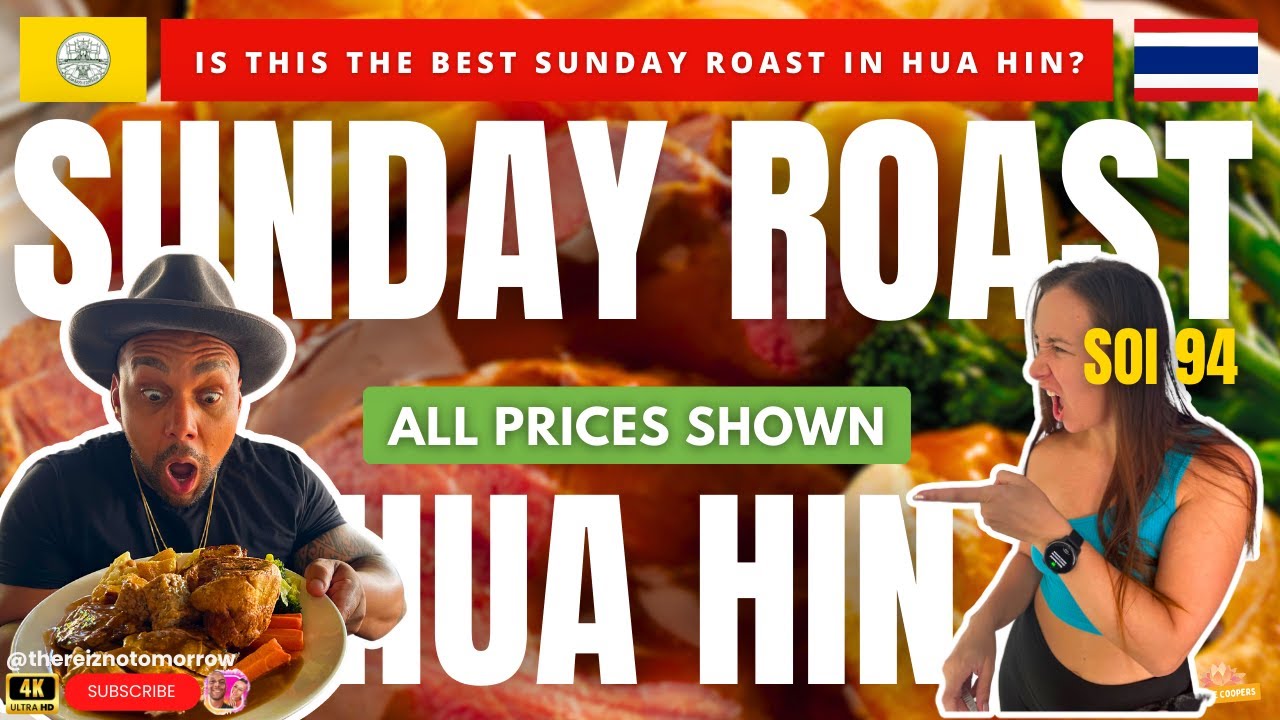 🇹🇭 Expert Foodie Reveals Best Sunday Roast in Hua Hin