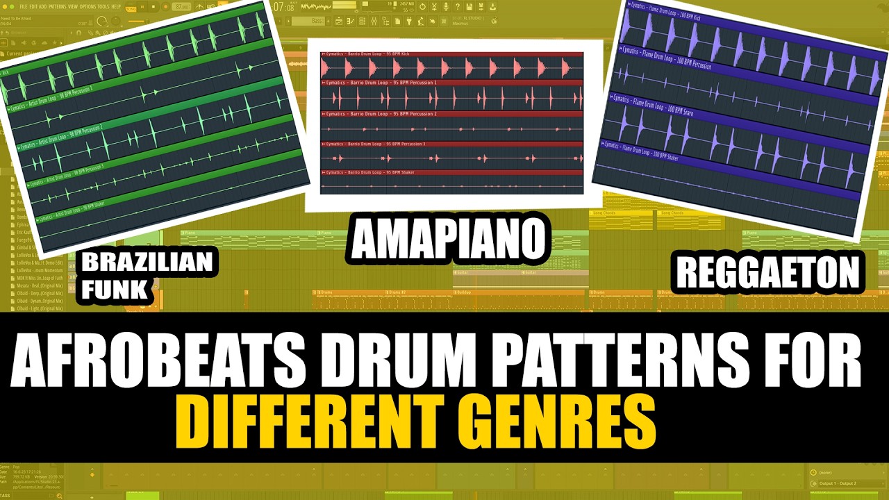 10 Afrobeats Drum Patterns for Different Genres.