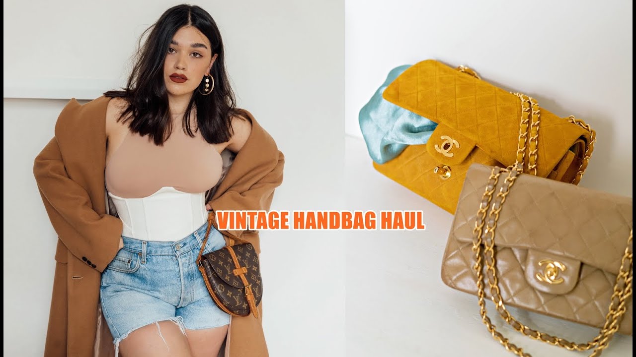 Vintage Designer Handbag Haul. My Favourite Vintage Online Stores. Chanel, Bottega Veneta. LV