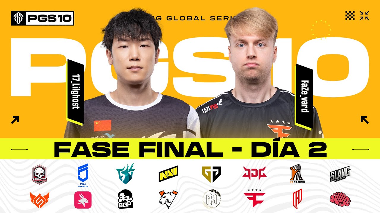 PUBG Global Series 10 - Fase Final - DÍA 2