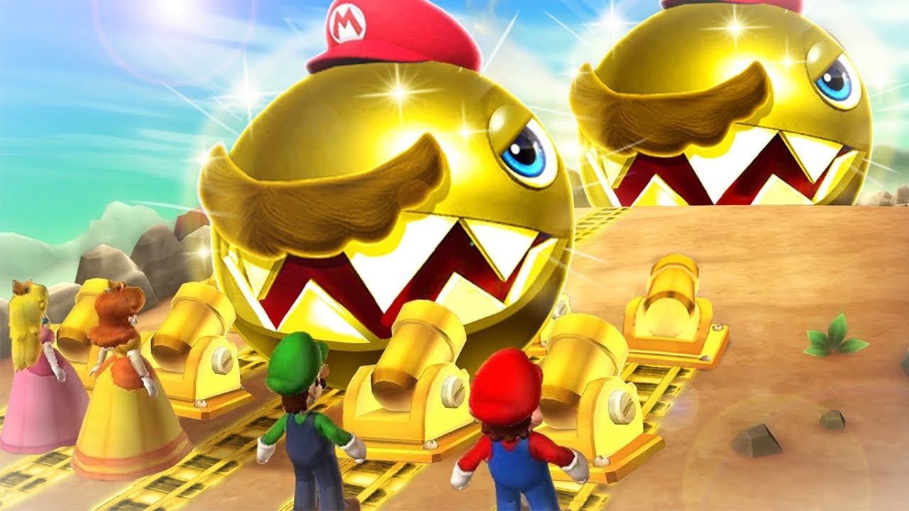 Mario Party 9 Boss Rush Minigames - Mario Vs Luigi Vs Peach Vs Daisy (Master CPU)