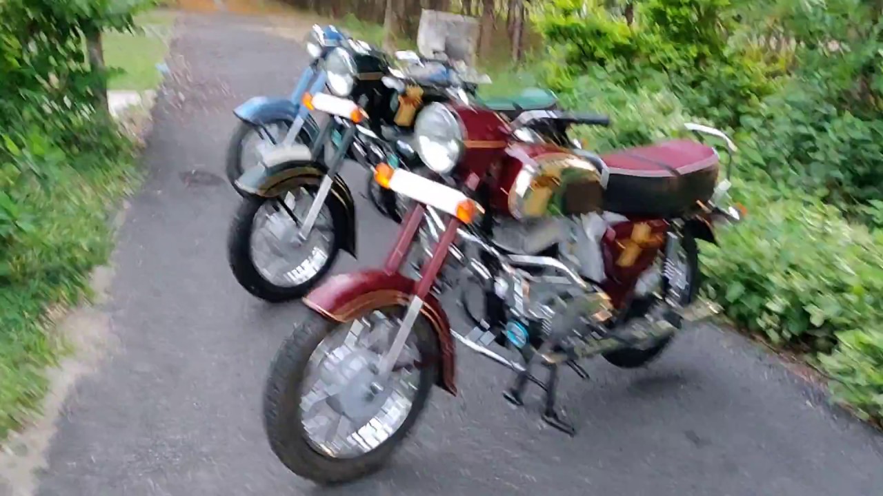 Jawa and Yezdi popular models in india ( for spare parts 9491220222)