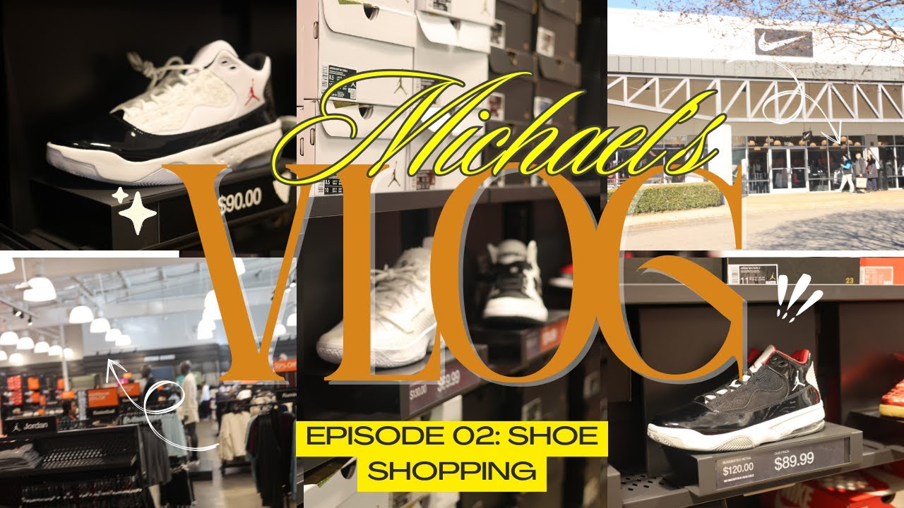 Finding the Perfect Kicks! Nike Outlet Smithfield NC Vlog 👟